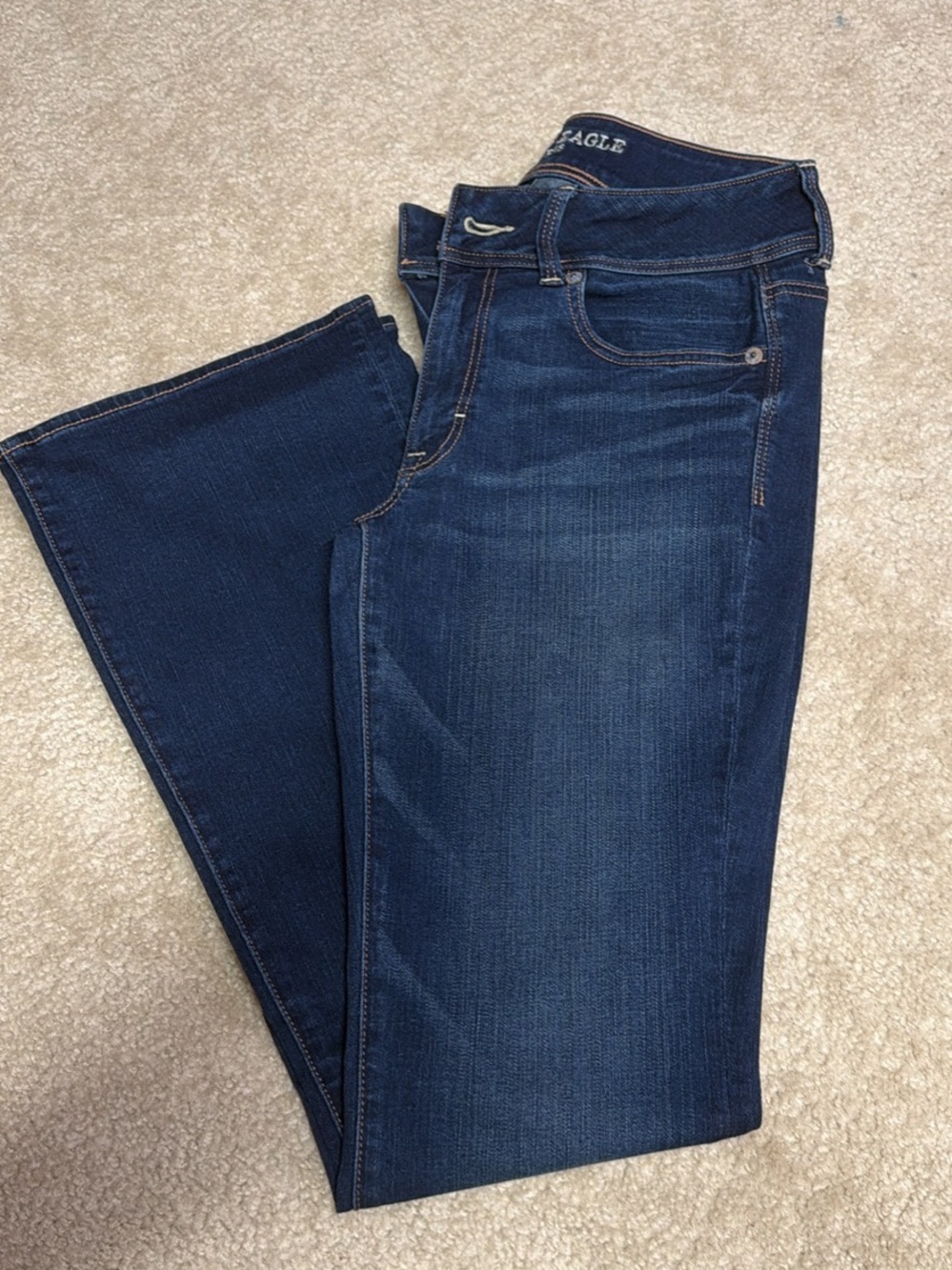 American Eagle Outfitters Dark Indigo Women's jeans